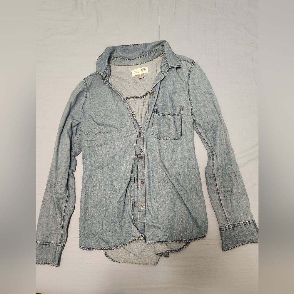 Old Navy denim button down